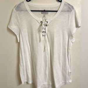 Cupio XL Lace Up Tee